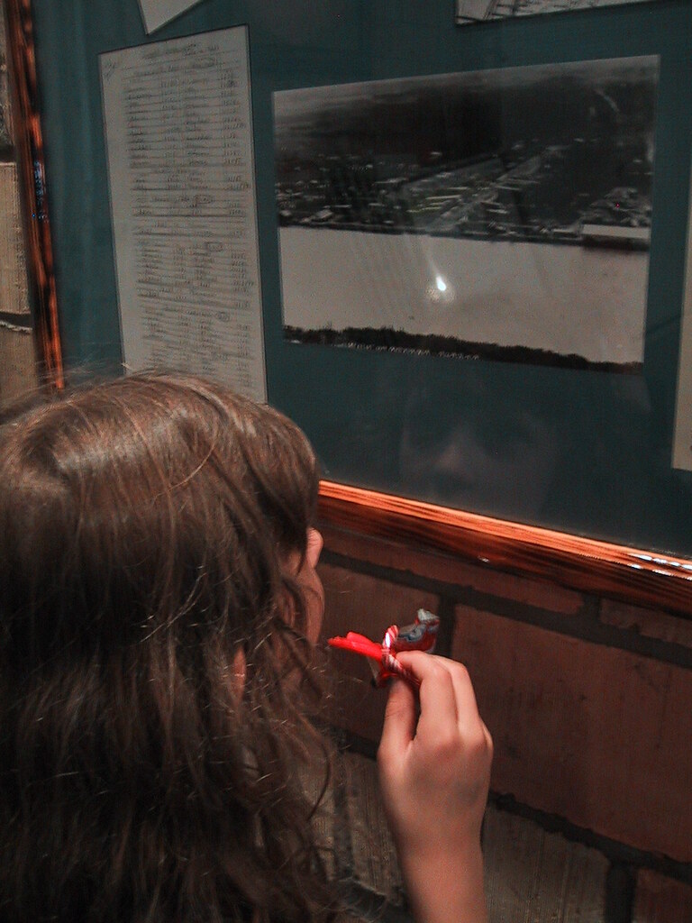 at the plane museum in Hatton ND Cutie pie looking at the … Flickr