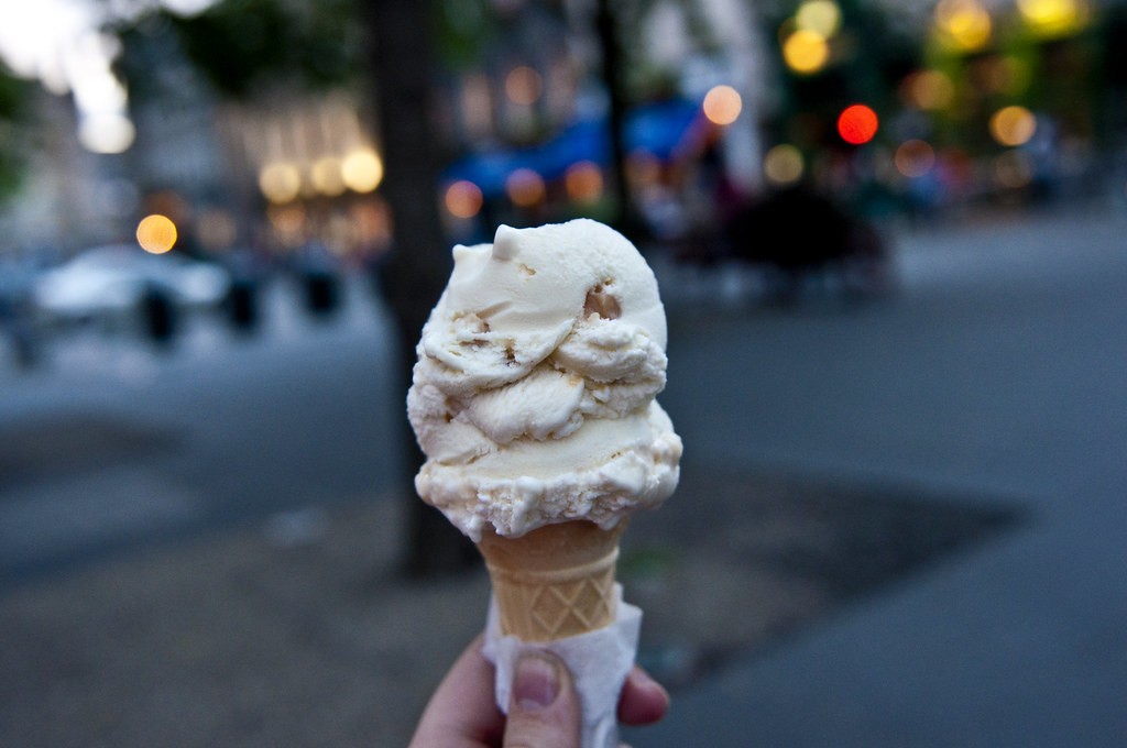 Toffee Ice Cream in Edinburgh ashton Flickr