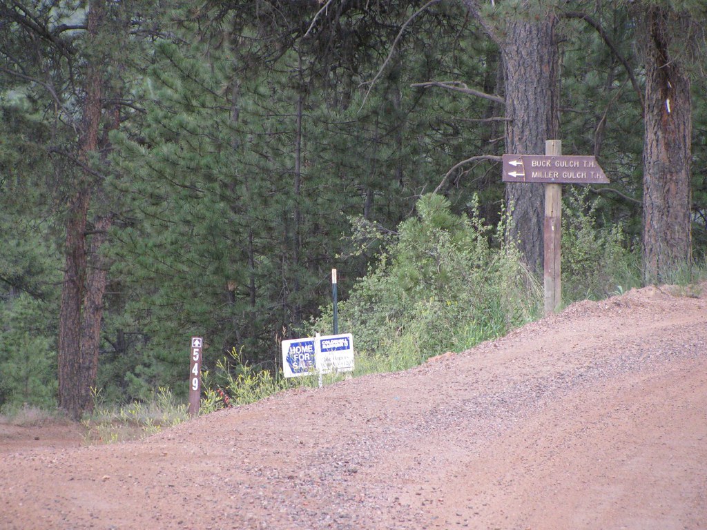 County Rd 70/FSR 549 The FSR marker is low to the ground. … Flickr