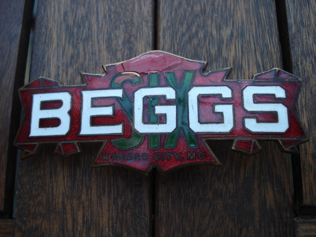 Beggs Six Kansas City Motor Car Company Radiator Badge Flickr