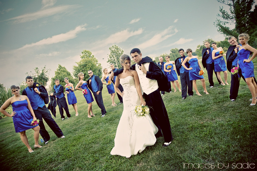 The Marshall Wedding! The wedding party with a little atti… Flickr