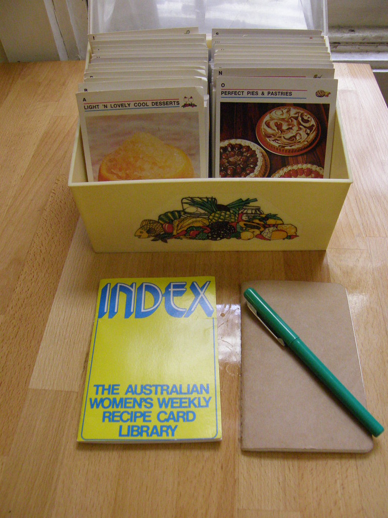 Australian Womens Weekly Recipe Cards Pip Lincolne Flickr