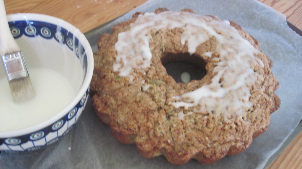 Zucchini bread with lemon glaze Recipe from David Lebovitz… Flickr