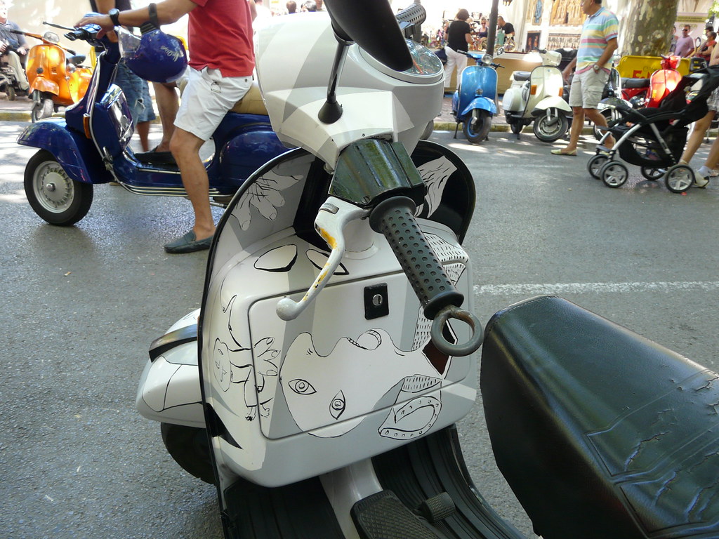 Vespa Concentración de Vespas en Xàtiva Valencia, 18 d… Flickr