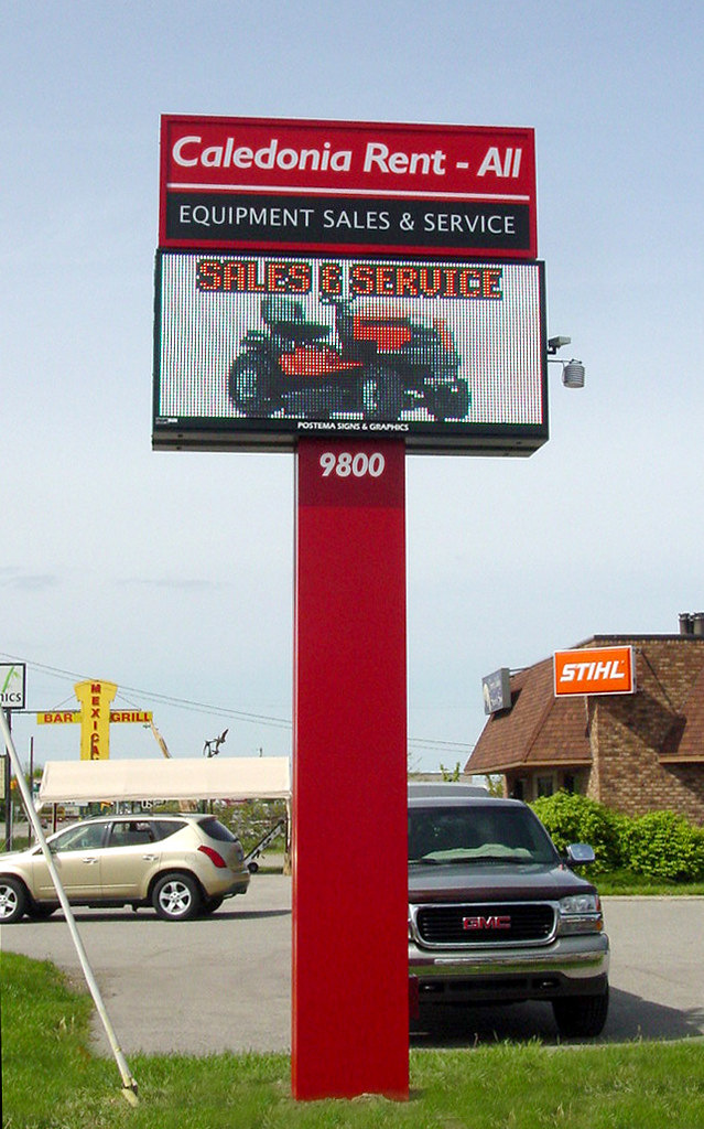 Caledonia RentAll Watchfire 19mm Full Color LED Display C… Flickr