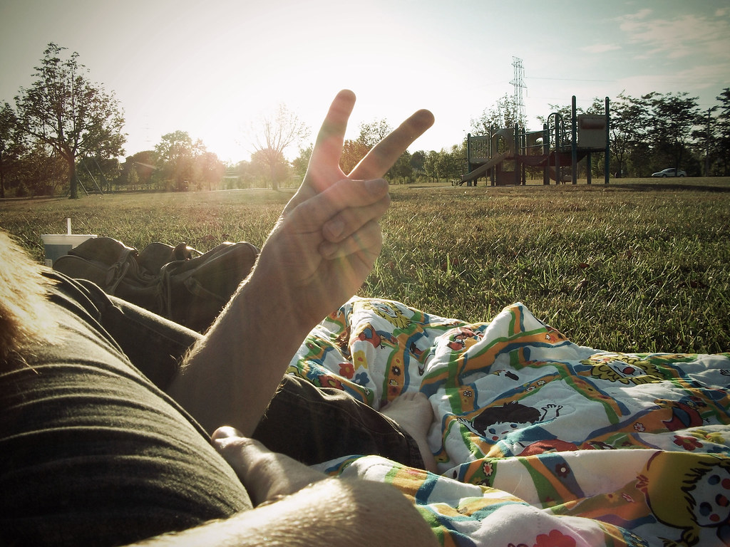 Peace Angie and Bryan at Kyle park in Tipp City, Ohio. Sun… Flickr