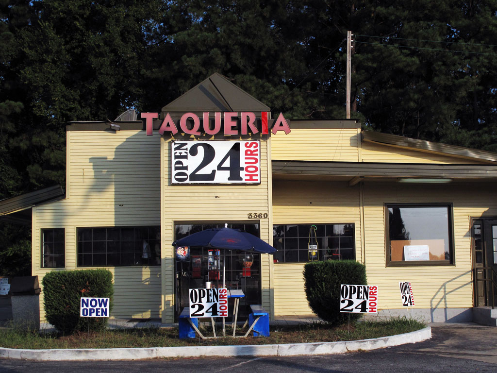 Taqueria 24 Hours for the Atlanta Grid Project. Doug McMillen Flickr