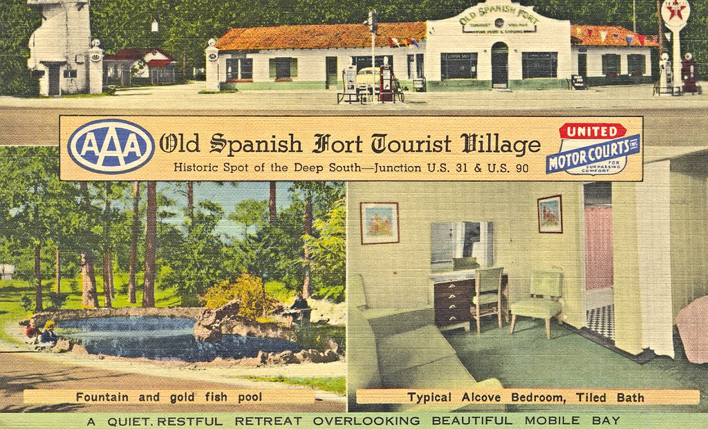 Mobile Bay, Alabama, Old Spanish Fort Tourist Village Flickr