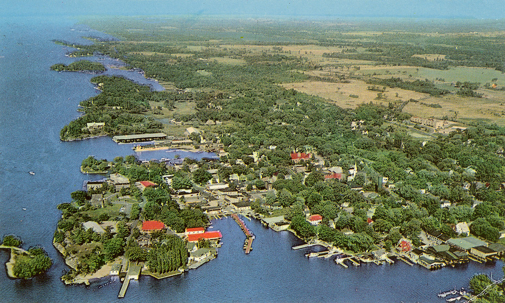 Aerial View of Alexandria Bay Alexandria Bay, New York, in… Flickr