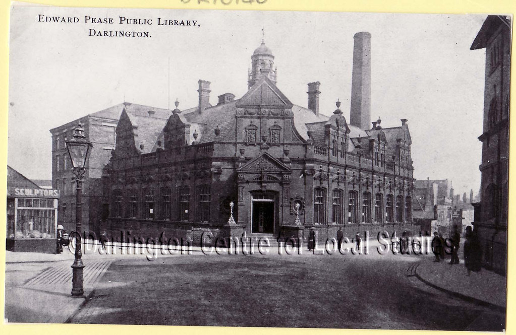 Edward Pease Public Library c.1885 If you would like a cop… Flickr