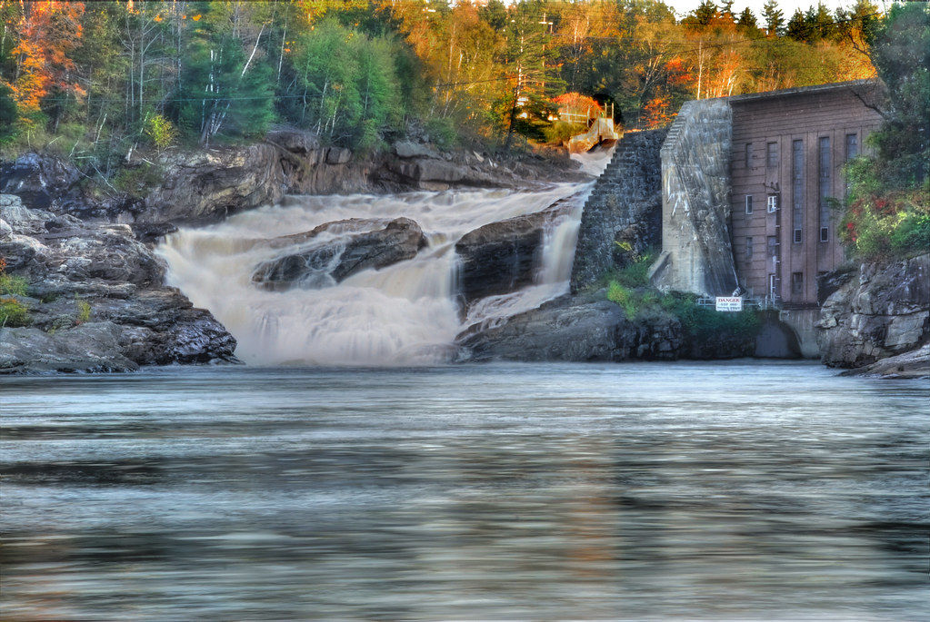 Rumford Falls, Maine The sun killed me again here, along w… Flickr