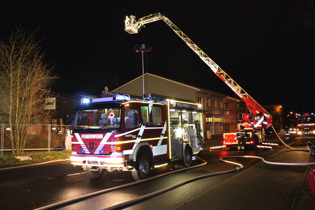 Fulda Fire 131110 019 Grossbrand; Firma Gruemel,Muesterfel… Flickr