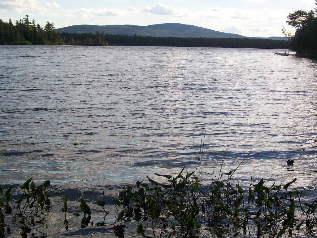Russell Mountain Viewed across Lake Hebron in Monson, Pisc… Flickr