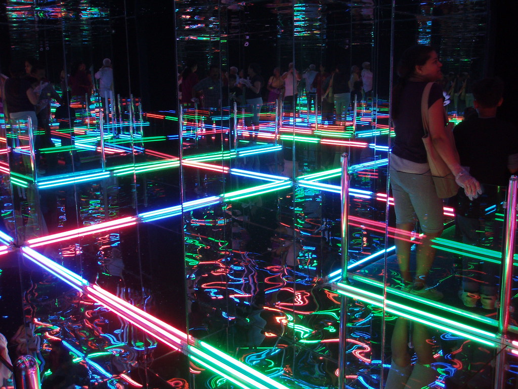 Mirror Maze Hyderabad Taken at Hyderabad during my recent … Flickr