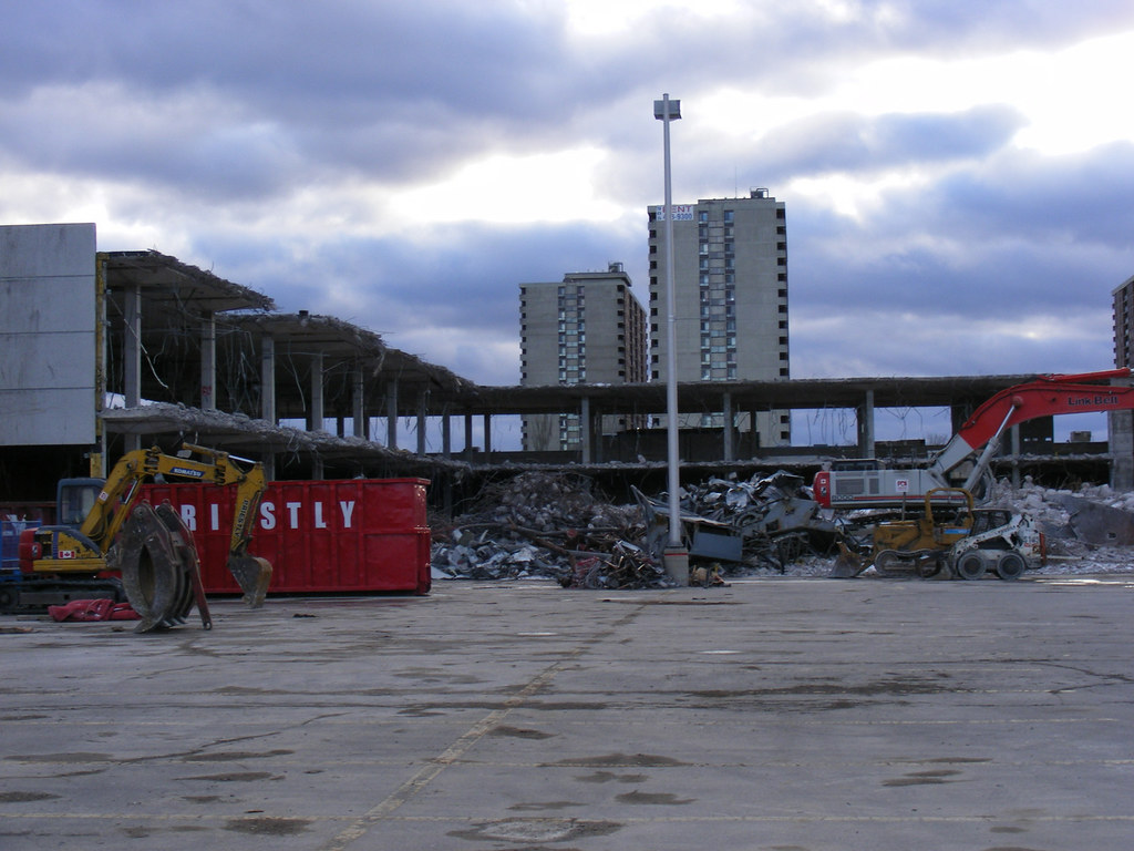 Demolition at Shoppers World Sean Marshall Flickr