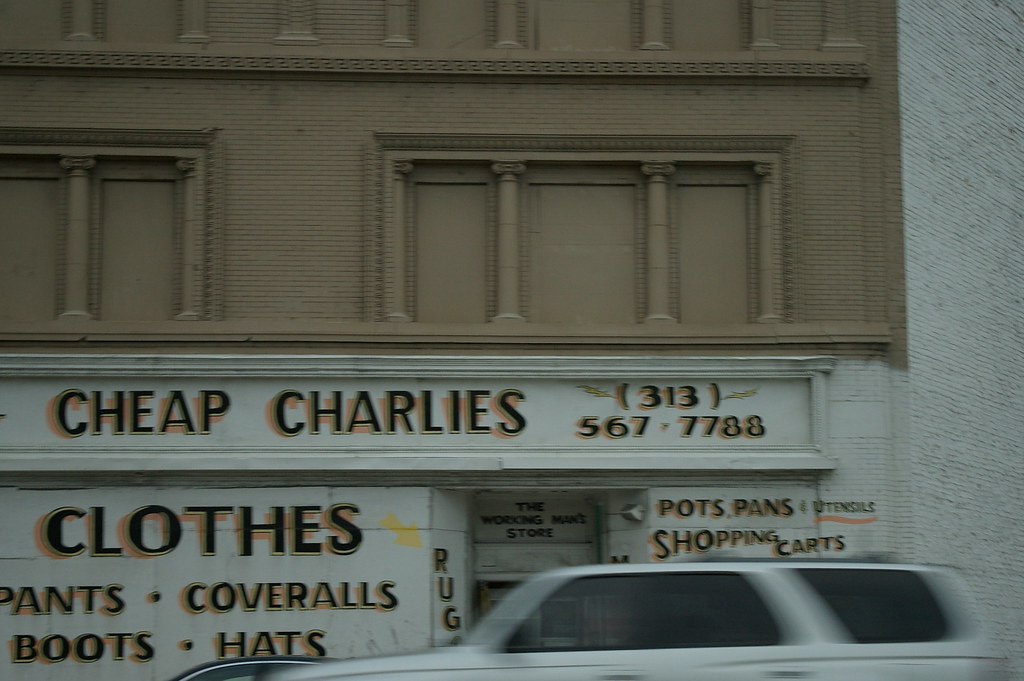 Cheap Charlies, Detroit jenfarina Flickr