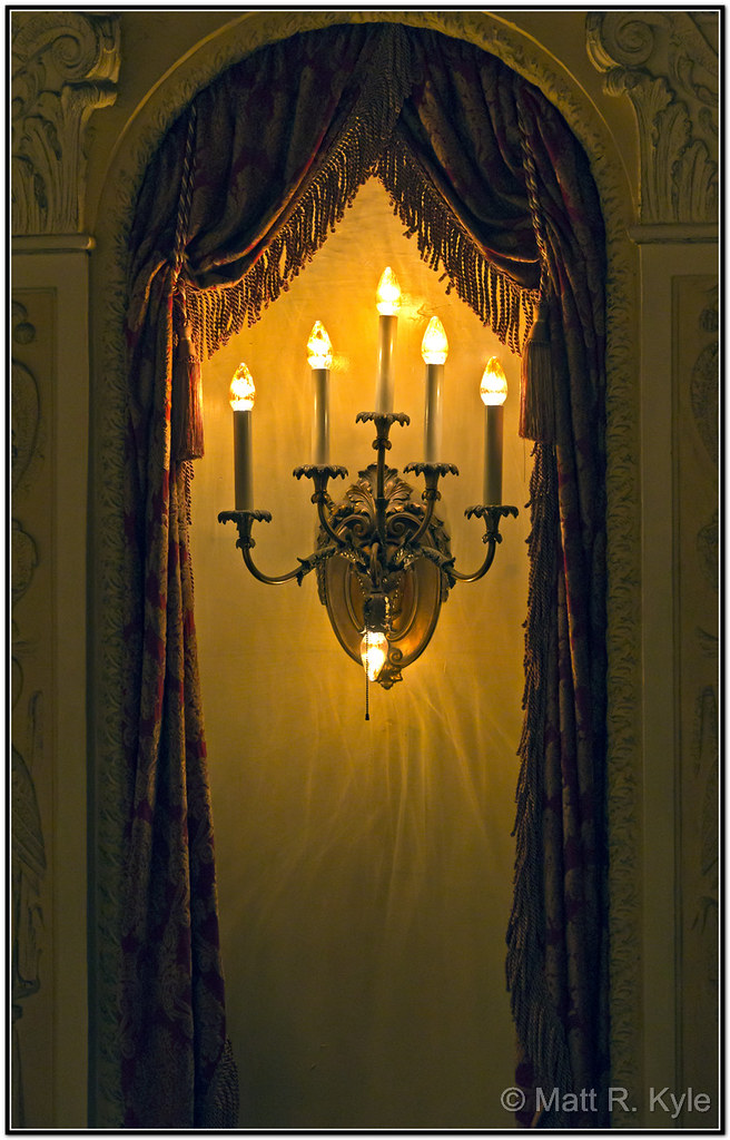 Lighting alcove in the Embassy Theatre mrkyle229 Flickr