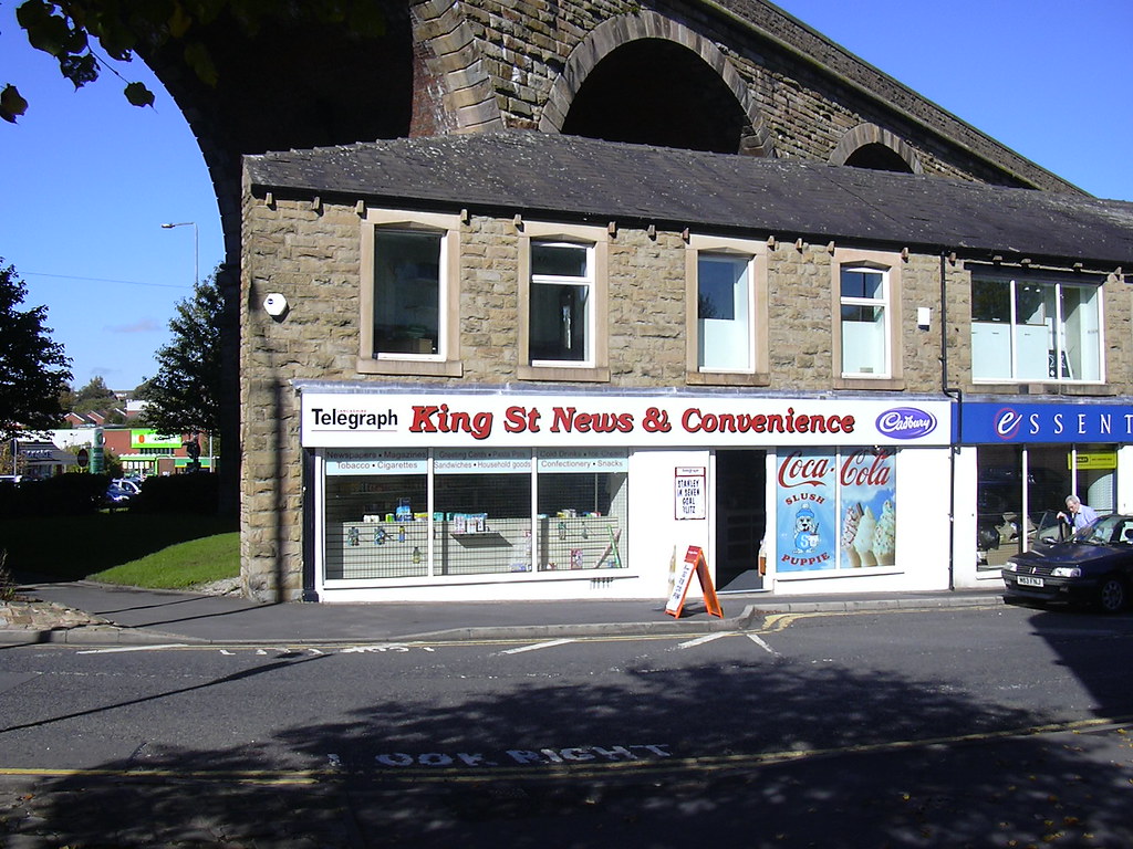 Accrington Viaduct, Lancashire "King Street News" King Str… Flickr
