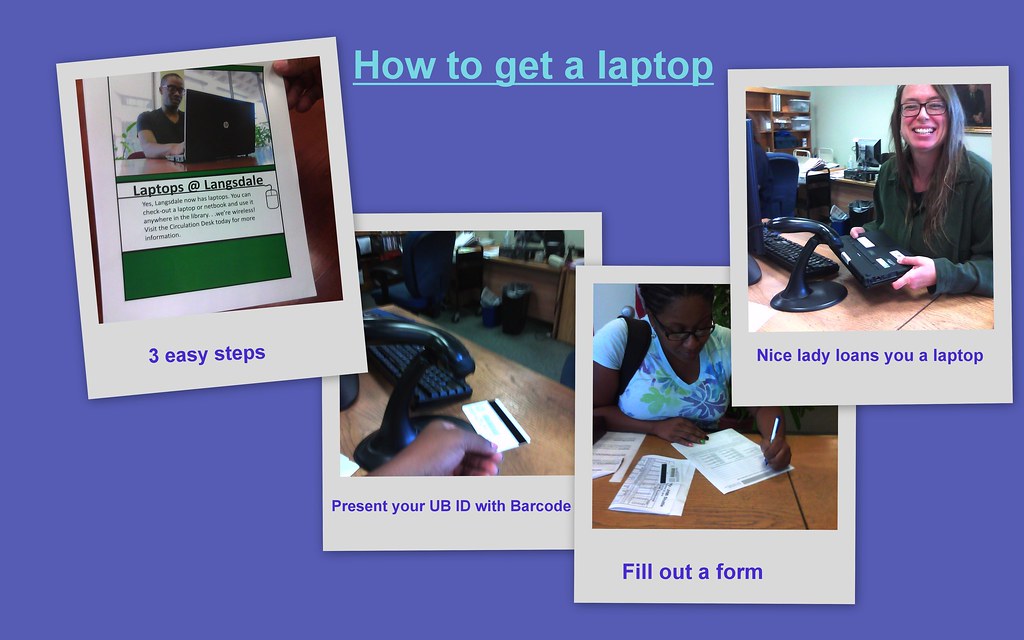 How to borrow a laptop Laptops are easy to borrow with a U… Flickr