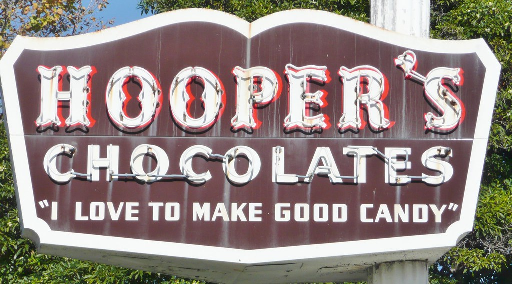 HOOPER'S CHOCOLATES OAKLAND CALIF 4632 Telegraph Ave. Frank Kelsey
