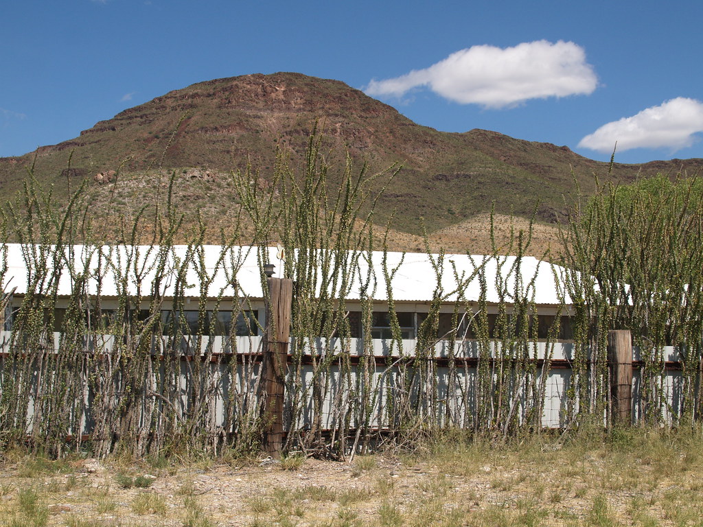 Shafter Texas Ghost Town small old mining town in the Chih… Flickr