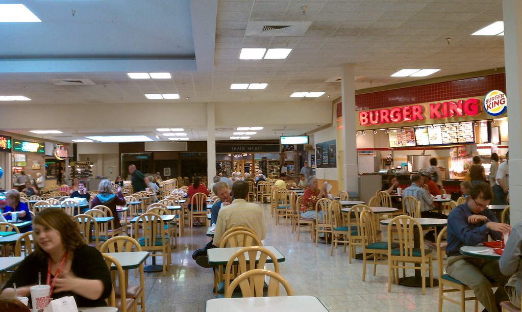 Southern Hills Mall Sioux City, Iowa Food Court / Burger King a
