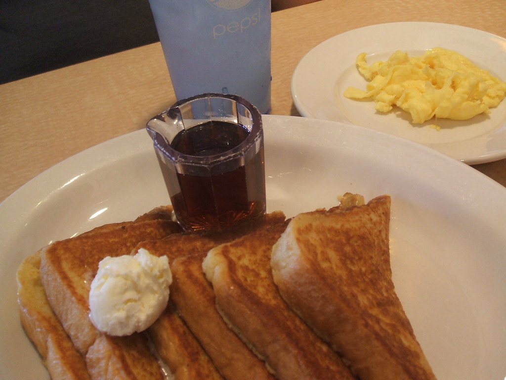 French toast and egg At Sofra Family Bistro 91. jumbledpile Flickr