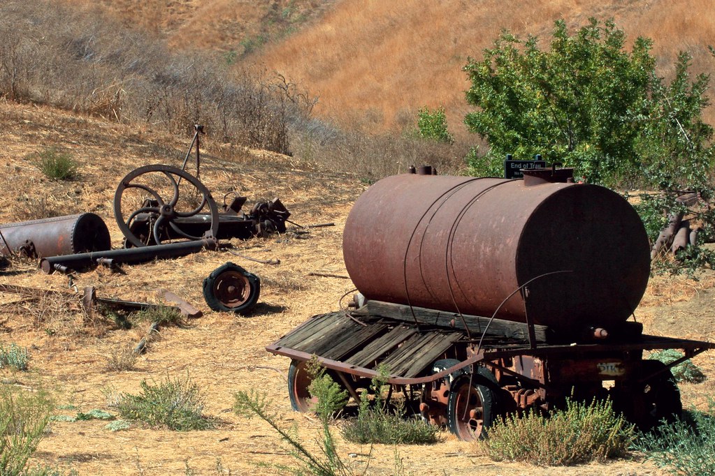 Old Tank Car The historic town of Mentryville. Just a ston… Flickr
