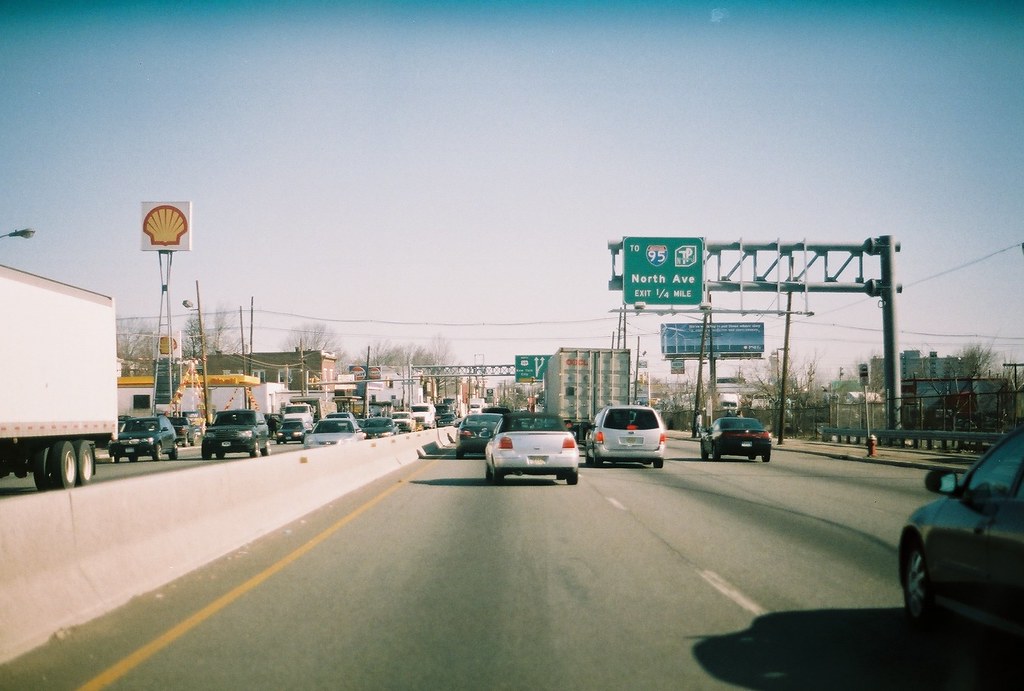 US 1 & 9 Elizabeth, NJ US 1 & 9 approaching North Avenue Flickr
