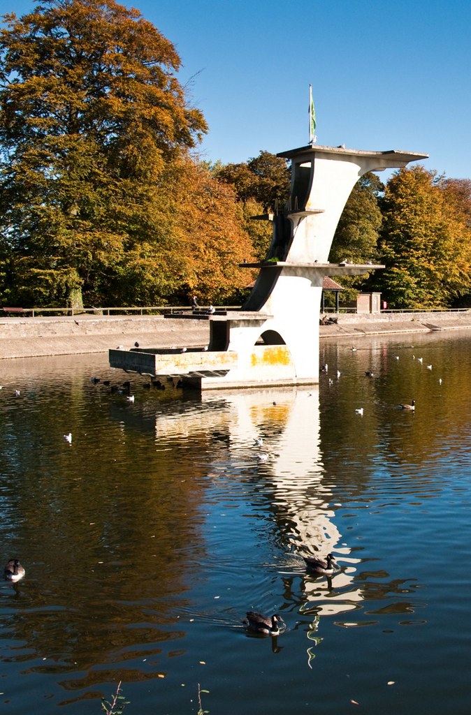 Old Diving Board Coate Water Swindon UK GRAHAM DICKINSON Flickr