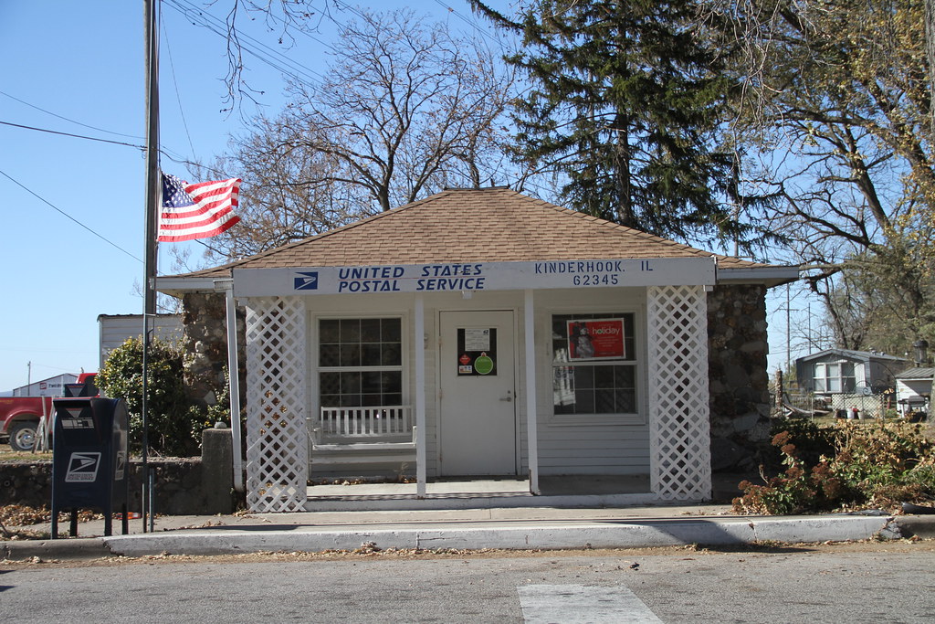 Kinderhook IL, Kinderhook Illinois, 62345, Post Office, Pi… Flickr