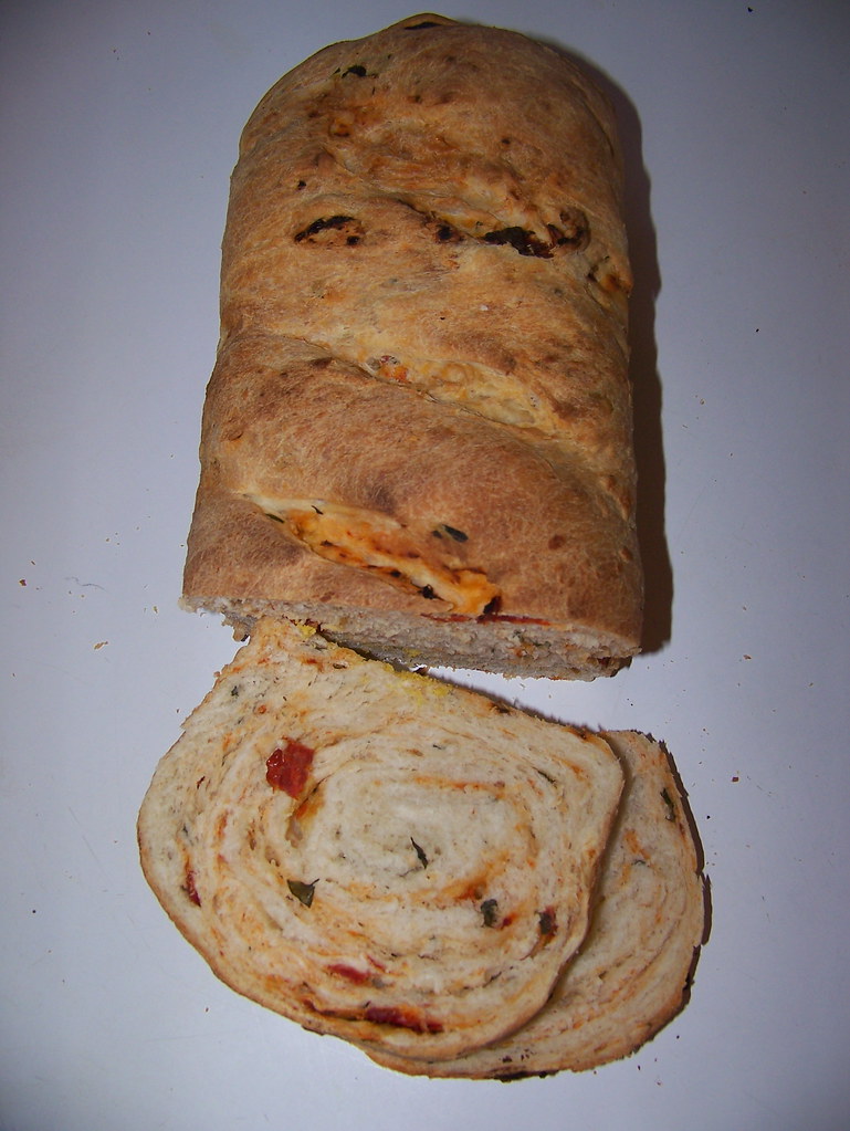 sundried tomato and basil sandwich bread Marta Schoenle Flickr