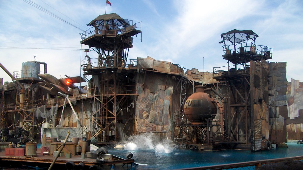 Waterworld Universal Studios, Los Angeles, Californie, USA… Flickr