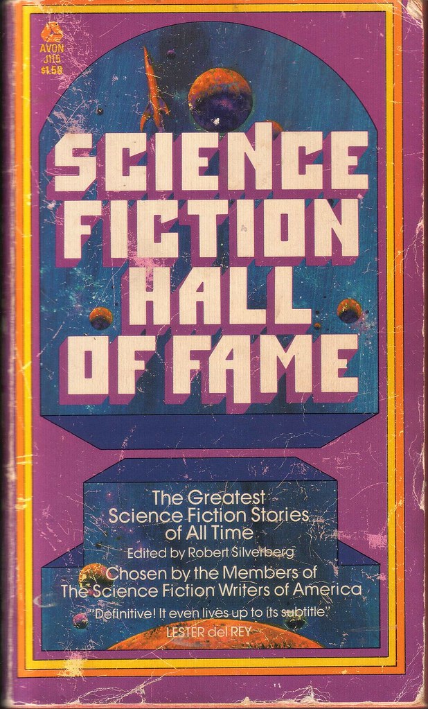Book Cover of the 1970 edition of "Science Fiction Hall of… Flickr