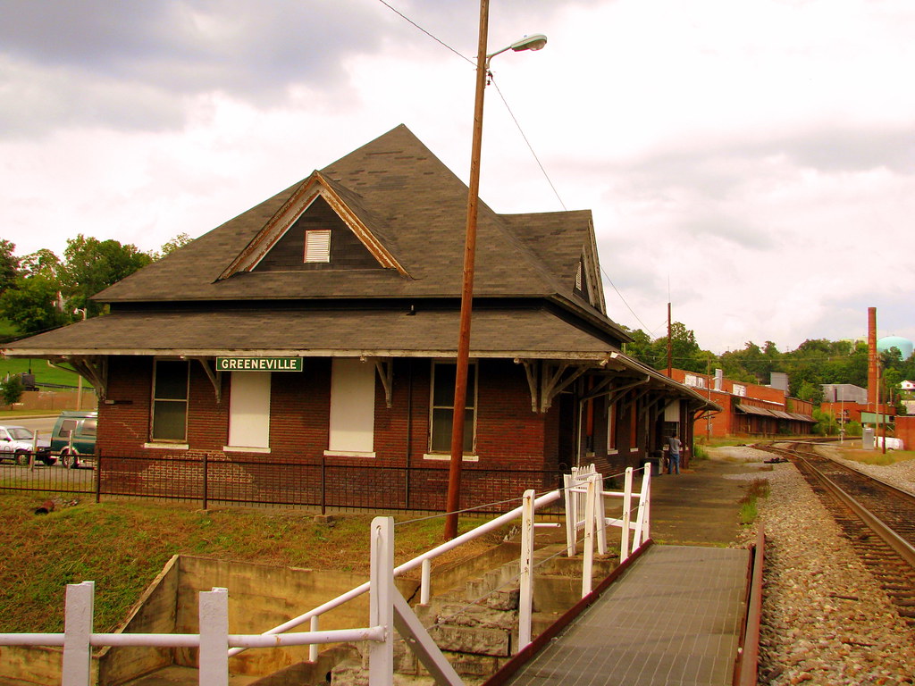 Greeneville TN Train Depot This depot was built by Souther… Flickr