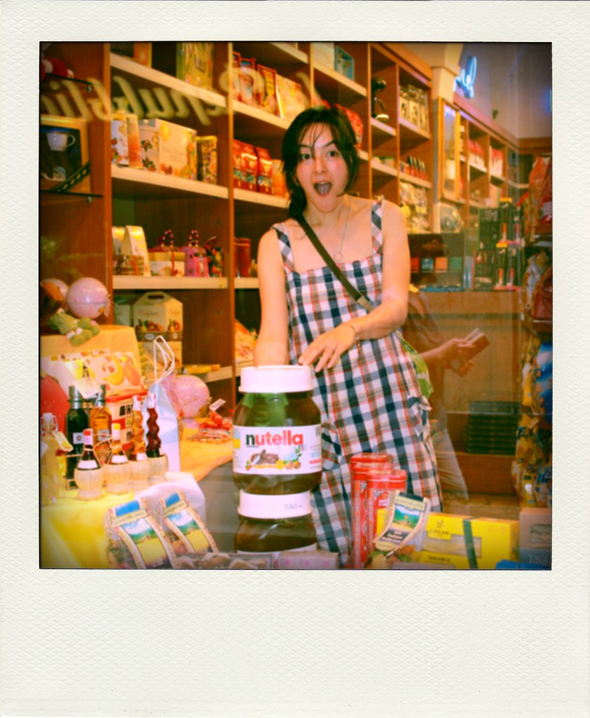 i love nutella giant, giant tub of nutella in florence. to… Flickr
