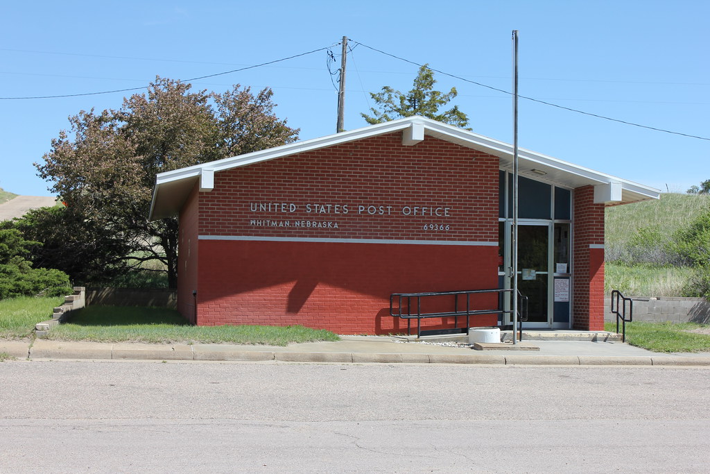 Post Office Whitman, NE Tom McLaughlin Flickr