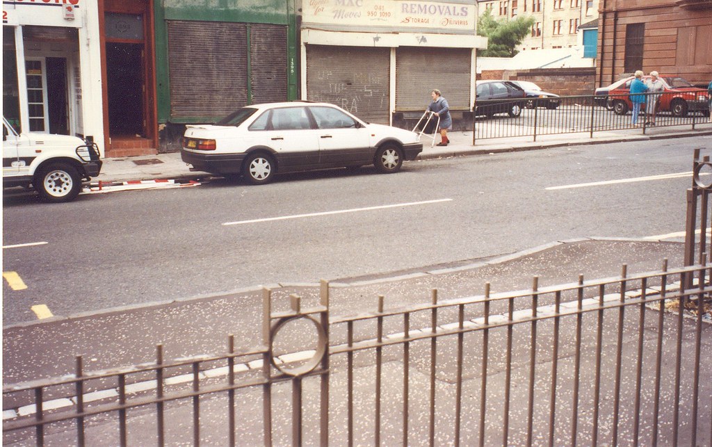 Dumbarton Road, Glasgow circa 1996 At least that's where I… Flickr