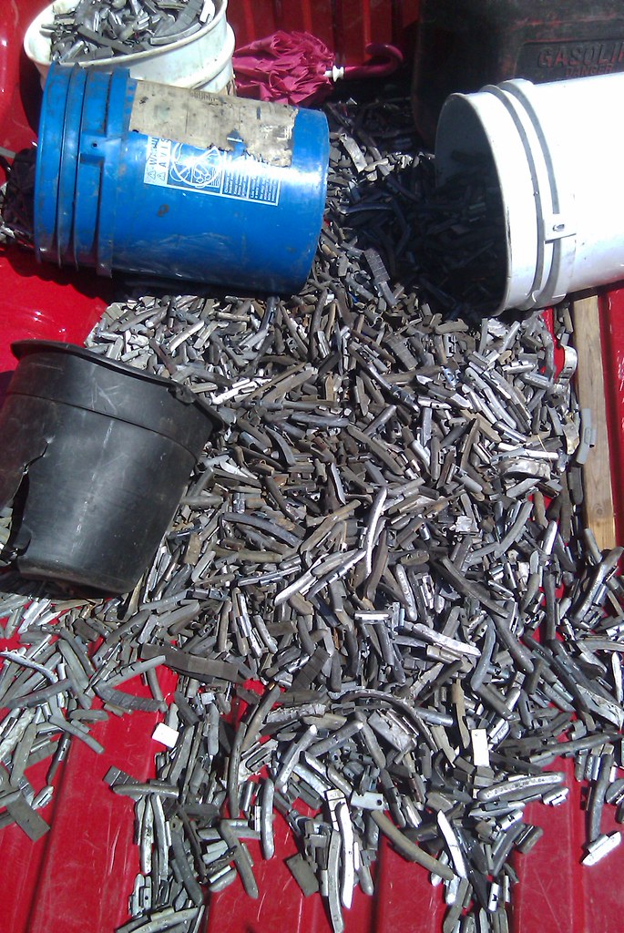 Wheel weights lead alloy wheel weights are a great alloy f… Flickr