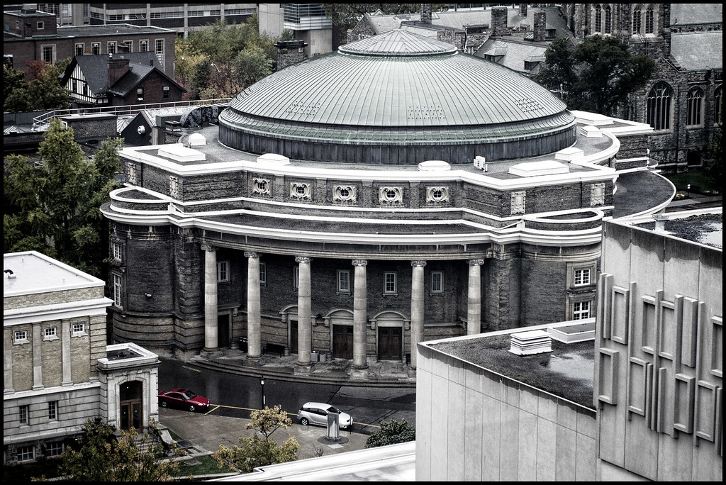 Convocation Hall View On Black Gene Wilburn Flickr