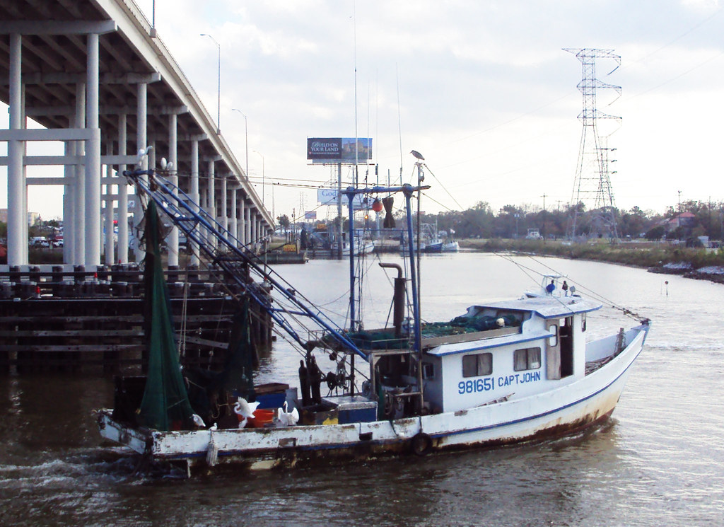 Shrimp boat, Clear Creek, Seabrook, Texas 1120101514 a photo on