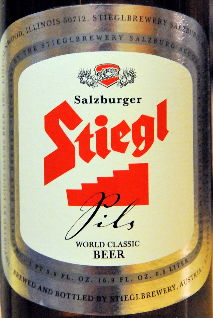Salzburger Stiegl Austrian Pilsner Beer Salzburg Austrian … Flickr