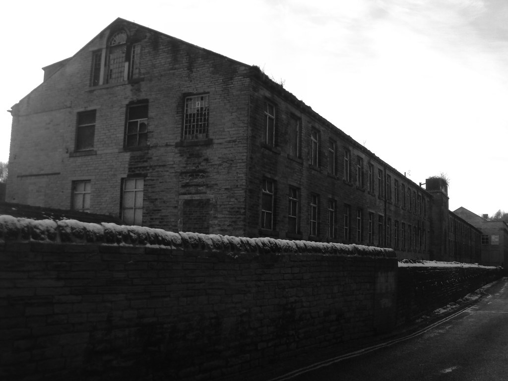 Derelict Mill Dean Clough, Halifax. The Chairman 8 Flickr