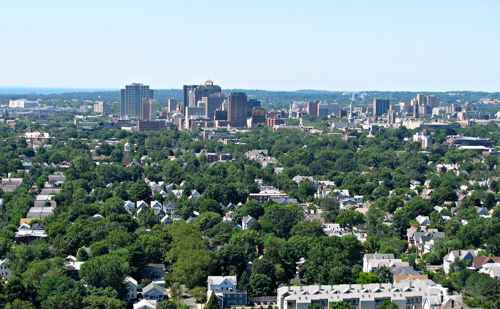 Elm City from East Rock 2 View of downtown New Haven … Flickr