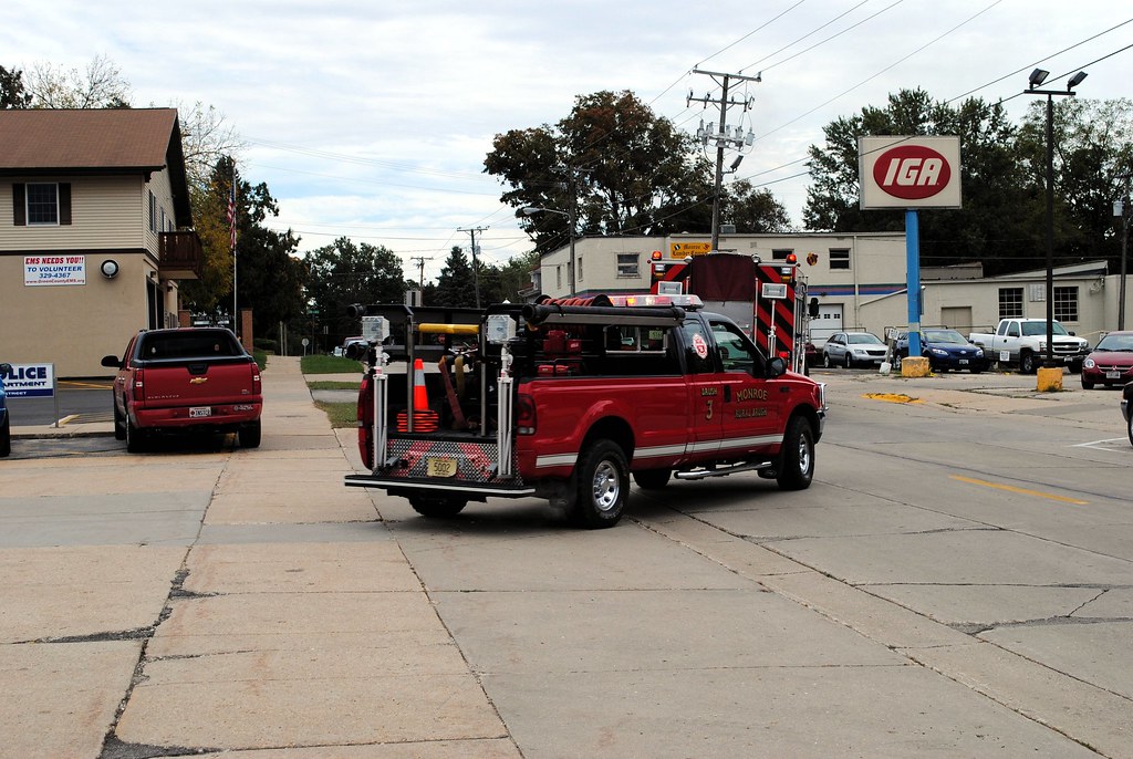 Monroe Wisconsin Fire Dept. call. Cragin Spring Flickr