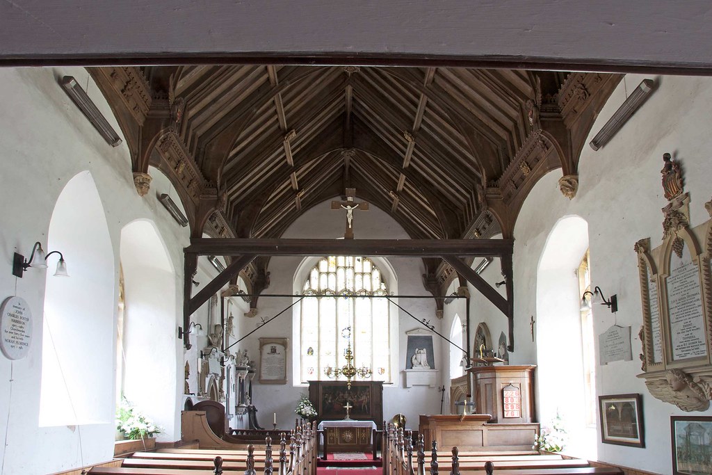 Ketteringham, Norfolk, UK Interior view of the Church of S… Flickr