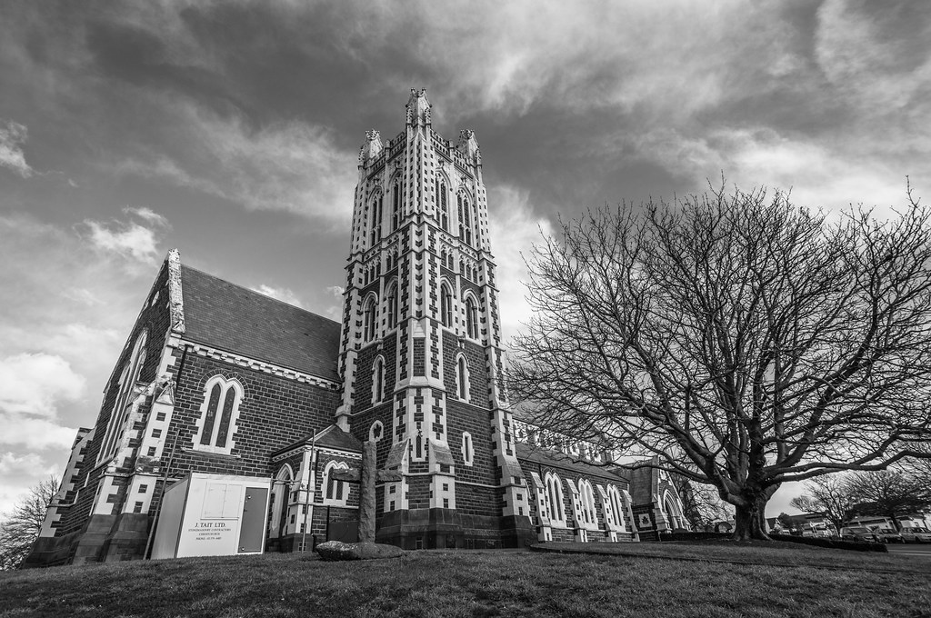 St Mary's Anglican Church, Timaru (Church Street view) Flickr