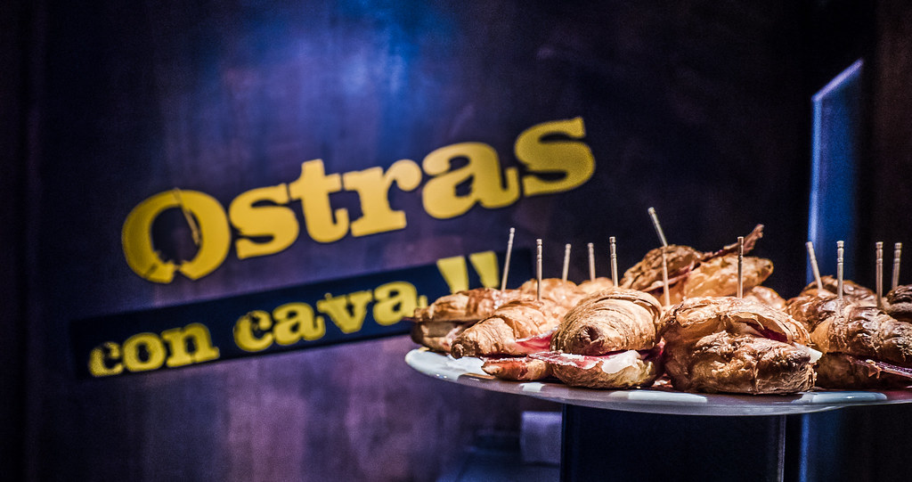 Ham Filled Croissants Orio Tapas Bar (Valencia Spain)… Flickr