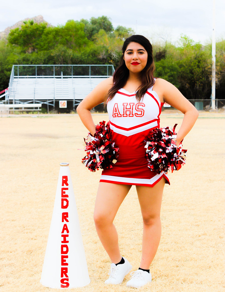 A.H.S. Cheer Football 2016 AJO HIGH SCHOOL CHEERLEADERS FO… Flickr