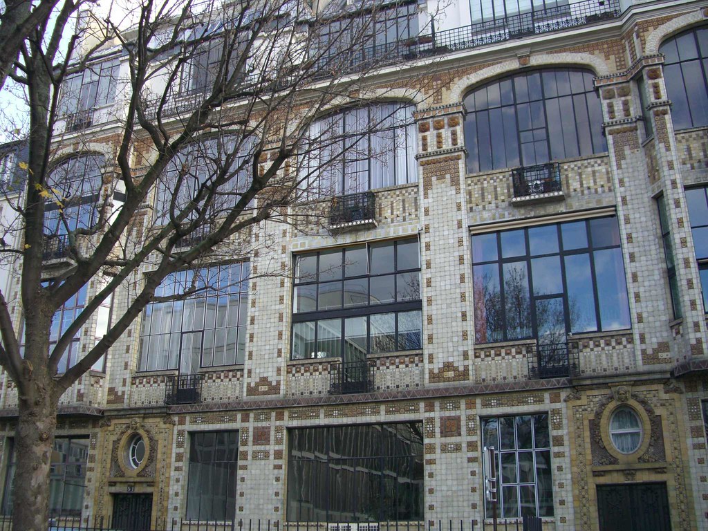 3131 bis rue CampagnePremière, Paris XIV Immeuble primé … Flickr